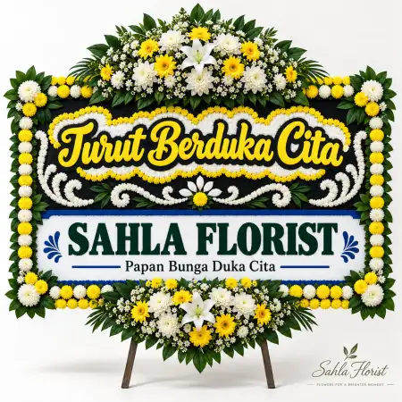 Papan Bunga Duka Sikka