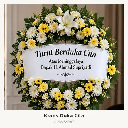 Krans Bunga Duka Sikka